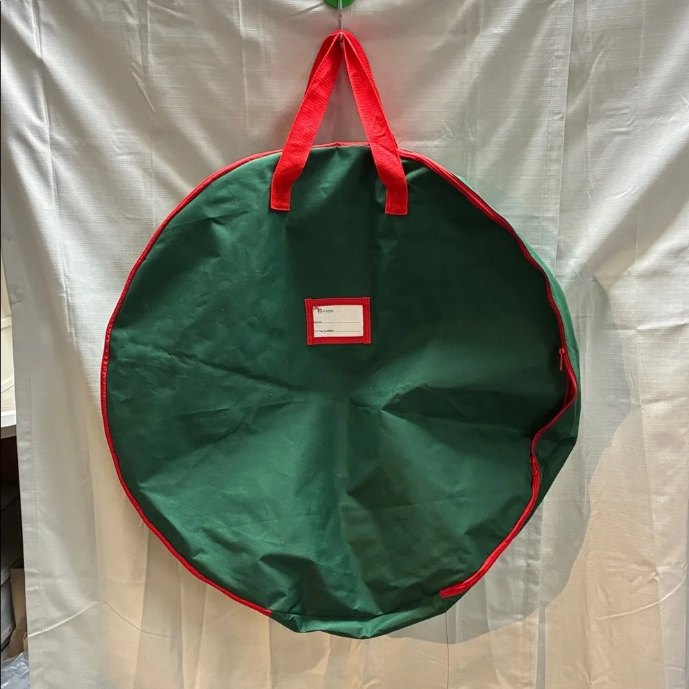 Green and Red Storage Bag